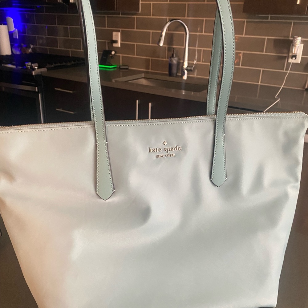 Kate Spade Light Blue Tote Bag